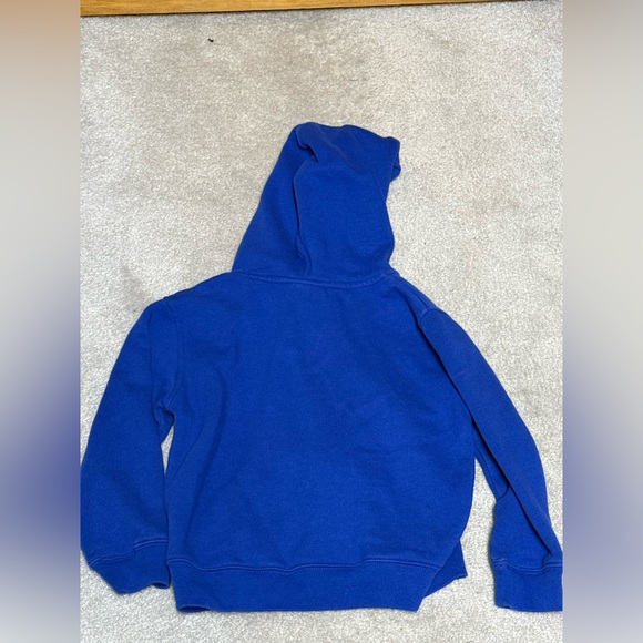 Unisex Girls NBA Philadelphia 76ers Blue zip up Hoodie size 5/6 - Picture 6 of 6